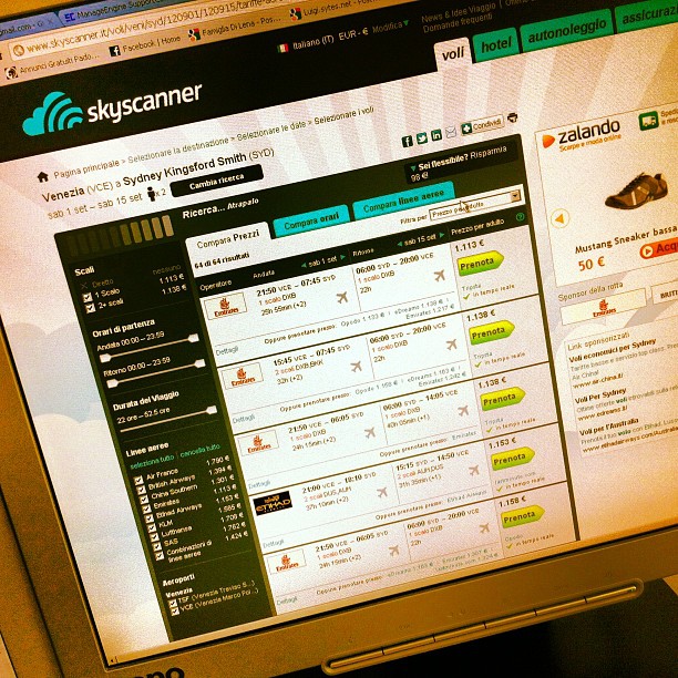 Skyscanner Tool Per Comparare Le Offerte Voli - Australia